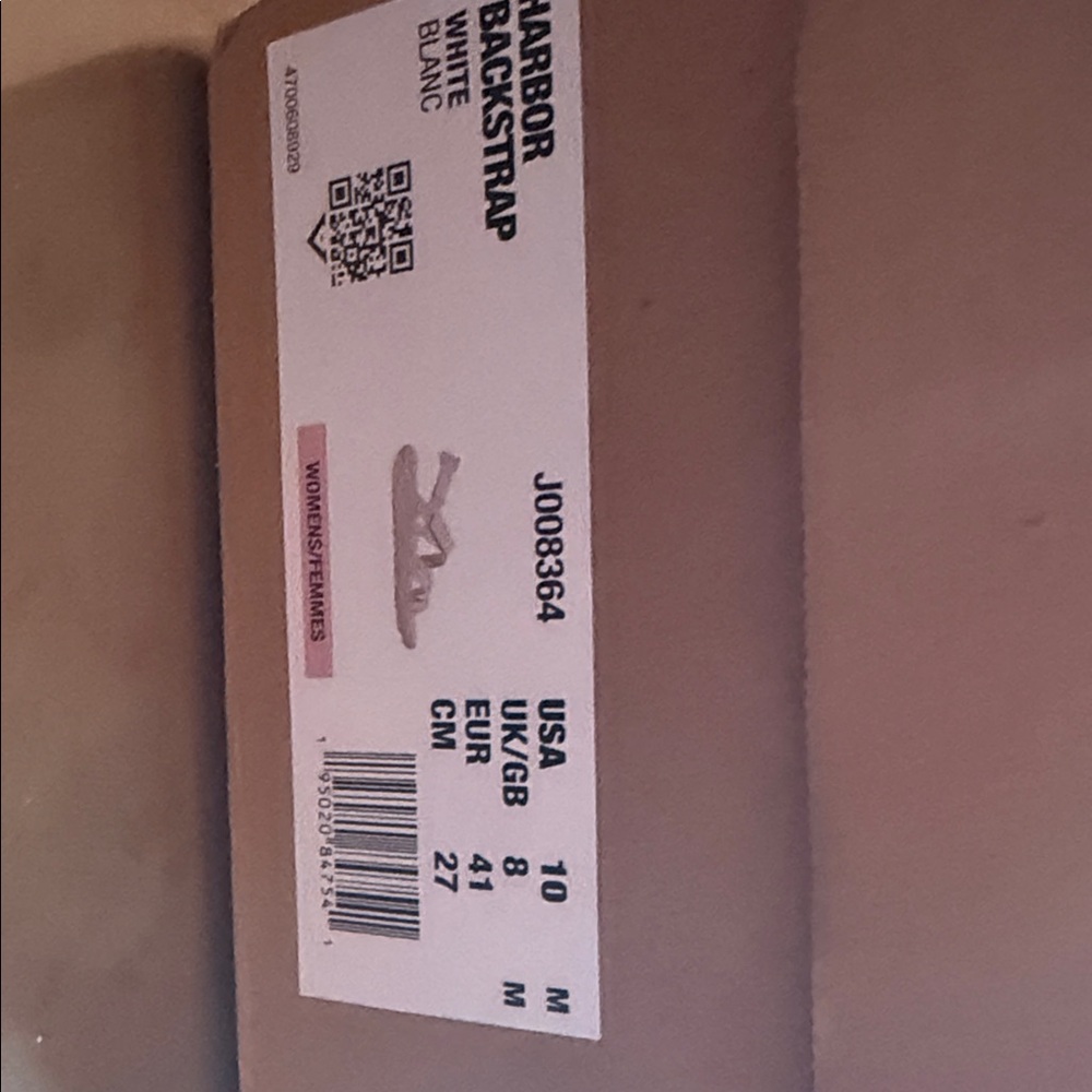 Merrell White Backstrap Sandals - Picture 4 of 4